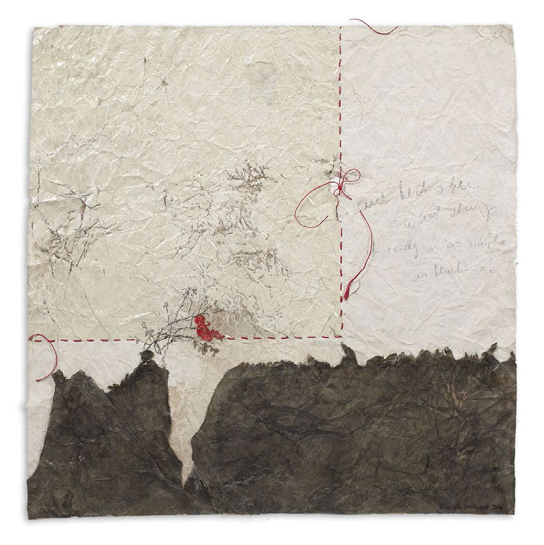 HOPE, 2013 | Mixed media on paper 73cm x 74cm