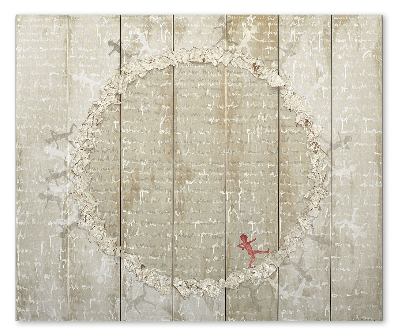 LIFE CIRCLE II, 2013 | Mixed media on canvas 150cm x 175cm